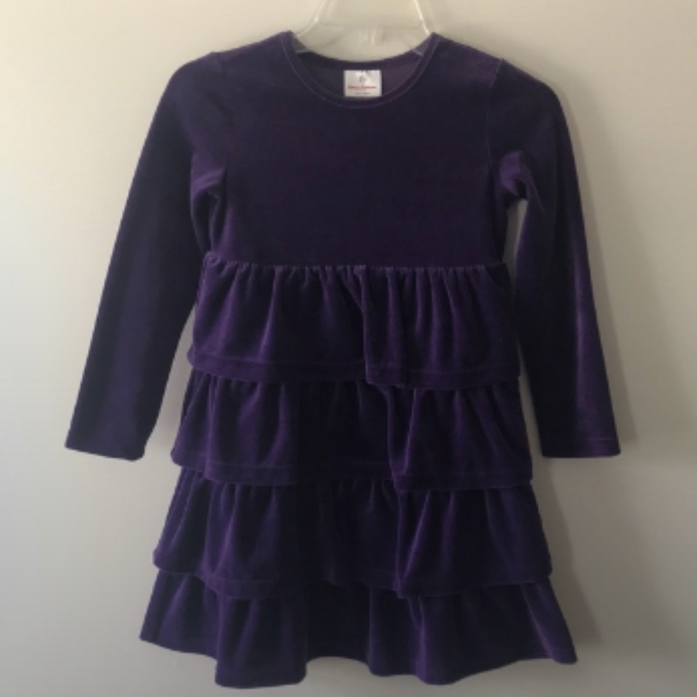 Hanna Andersson Velvet Dress (size 130/8)
